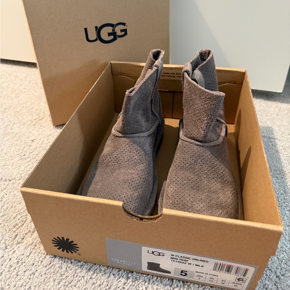 UGG Classic Unlined Mini Perf Boots